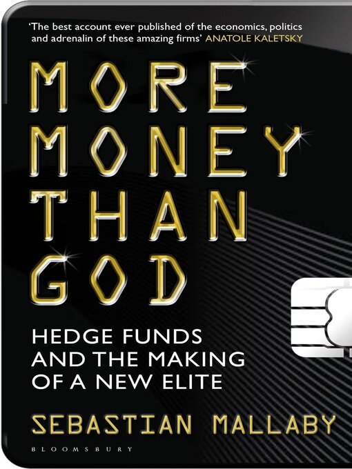 Title details for More Money Than God by Sebastian Mallaby - Available